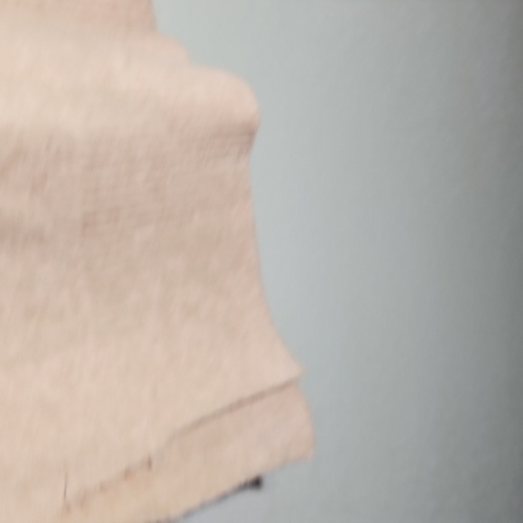 a.n.a Sweater Womens Size M Tan Fuzzy Tunic Long Top - Picture 5 of 9